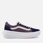 Vans Women's Old Skool Suede and Canvas Trainers - 5