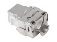 Lanberg Ksf5-2000 - Modulär Insättning - Cat 5E - Ftp - Rj-45 - Silver