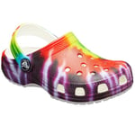 Crocs Childrens/Kids Classic Tie Dye Clogs - 8 UK Child