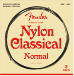 Fender Classical/Nylon Guitar Strings - 3-Pack
