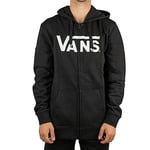 Vans Men's Classic Zip Hooded Sweatshirt, Black, XXL