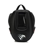ANAN Multifunctional Motorcycle Tank Bag, 6-Inch Screen with Magnet Strap Waterproof Cover Fuel Tail Bag Racing Riding Package, Motorcycle Rider Back Seat Bag,02