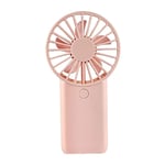 Mini Portable Pocket Fan Cool Air Hand Held Travel Cooler Cooling Mini Fans Power By 3x AAA Battery For Outdoor Home 150x78x25mm-White