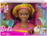 Mattel - Barbie - Totally Hair Deluxe Styling Head - HMD79 - Black - Ages 3+