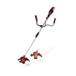 Einhell Power X-Change 18V Cordless Brush Cutter - Powerful Weed Trimmer With Metal Blades, Bump Fed Spool And Harness - AGILLO 18/200 Solo Battery Strimmer (Battery Not Included)