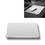 Aluminum Alloy Double-sided Non-slip Mat Desk Mouse Pad, Size : Mini(Silver)