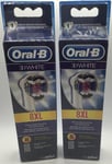 2 x Oral-B 3D White 8 Pack Replacement Toothbrush Heads, Total 16 Heads Free P&P