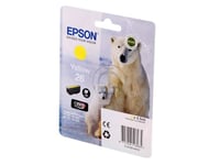 Epson original - Epson Expression Premium XP-520 (26 / C 13 T 26144010) - Ink cartridge yellow - 300 Pages - 4,5ml