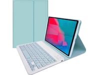 Strado Fodral Med Tangentbord För Lenovo M10 Plus 10.3 X606 (Blå) Universal