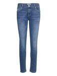 Monroe Satin Jeans Blue Morris Lady