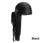 Bandana Silke Durag Pirathatt SVART black