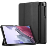 Compatible avec la Tablette Samsung Tab A8 10.5 X200/X205, étui Fin à Trois Volets avec Couverture complète et Fonction Veille/réveil Automatique (Noir)