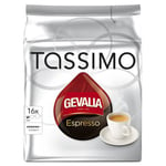 Gevalia Tassimo Espresso kaffekapslar, 16 port