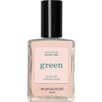 manucurist Paris Naglar Nail Polish Green Pastel Pink 15 ml