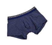 HUGO BOSS Mens Navy Stripe Boxer Shorts / Trunk  Size UK Small 28 - 30" Waist
