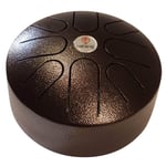 Steel Tongue Drum 12" Antique
