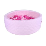 knorr toys® knorr® toys pallokylpy pehmeä - Kodikas sydänruusu, mukaan lukien 300 palloa pehmeää vaaleanpunaista
