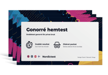 Gonorré snabbtest 3-pack