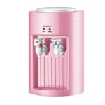 XINX Hot Water Dispenser Electric Water Dispenser Home Office Desktop Water Dispenser Hot And Cold Small Mini Portable,Pink