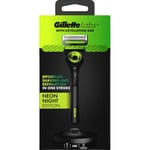 Gillette Labs rakhyvel med Exfoliating Bar, 1 rakblad