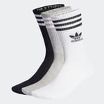 adidas Mid Cut Crew Socks 3 Pairs Unisex