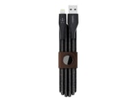 Belkin Duratek Plus - Lightning-Kabel - Usb (Han) Till Lightning (Han) - 3,05 M - Sort