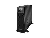 Fujitsu - UPS (rackmonterbar/ekstern) - AC 220 - 240/380 - 415 V - 8000 watt - 8000 VA - utgangskontakter: 10 - 6U - 19 - svart