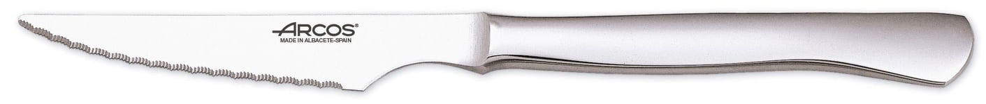 Arcos Stekkniv 11cm Serraterad Matt Stål