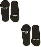 NIKE Men U SNKR SOX ESNTL NO SHOW 2P Socks - Black/White, Size 14-16