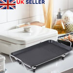 Electric Teppanyaki Table Top Grill Griddle Hot Plate BBQ Barbecue Pan 1360W