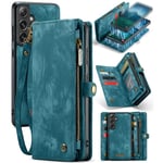 CaseMe Multi-slot Plånboksfodral Samsung Galaxy S24 Blå
