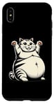 Coque pour iPhone XS Max Motif de gros chat amusant pour les amoureux des animaux