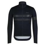 Rapha Men's Brevet LS Windstopper Tröja Black/Black, Str. L