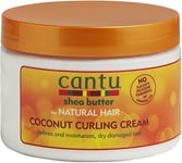 CANTU Shea Butter Curling Cream 12 Ounce By, off White, XL, Coconut, 340 G (Pack