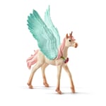Schleich bayala, Unicorn Toys for Girls and Boys, Decorated Baby Unicorn Pegasus