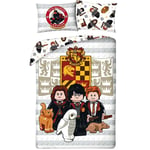 LEGO Harry Potter Single Duvet Cover Set 2-in-1 Design Kids EU Size 100% Cotton