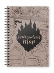 SD Toys A5 Notebook Marauder's Map Harry Potter Adults, Unisex, Multicolor, 15 x 21