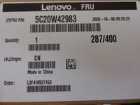 New Sealed Genuine Lenovo ThinkPad T490 Webcam FRU 5C20W42983 Camera