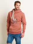 Brakeburn Seagull Graphic Hoodie, Pink