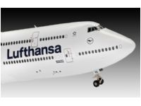 Revell Boeing 747-8 Lufthansa New Livery, Flygplan, 13 År, Blå, Vit, Luftfarkostmodell, 476 mm, 525 mm