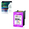 Tonerweb HP DeskJet 2620 - Blekkpatron, erstatter Blekkpatron 3-Farge 304XL (18 ml) 1R304XLC-N9K07AE 77902