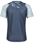 Scott Trail 20 S/S Shirt JR Glace Blue/Midnight Blue (Storlek 116)