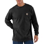CARHARTT Trøje Workwear Pocket T-Shirt L/S Black (S)