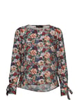 Kari Liberty Blouse Patterned Morris Lady