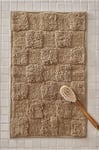 Ellos Home - Badrumsmatta Saga Check - Beige