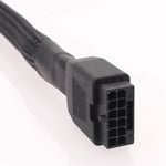 Tlily - Connecteur pci-e 5.0 12VHPWR 16 Broches Vers Câble D'Extension Mâle 16(12+4) Broches pour gpu 3090Ti et RTX4080/4090 Series, b
