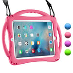 iPad 2 Case for Kids,TopEsct Shockproof Silicone Handle Stand Case for Apple iPad 2nd Generation,iPad 3rd Generation,iPad 4th Generation (Pink)
