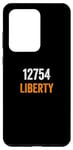 Coque pour Galaxy S20 Ultra Code postal Liberty 12754, déménagement vers 12754 Liberty