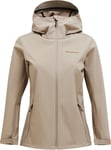 Peak Performance Women's Explore Hood Jacket Avid Beige, L
