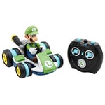 Nintendo Mario Kart 8 Luigi Mini Anti-Gravity RC Racer 2.4Ghz, with full function steering create 360 spins, whiles and drift! - Up to 100 ft. Range - For Kids ages 4+